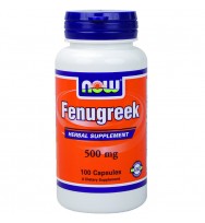 FenuGreek 500 mg 100 vcaps NOW